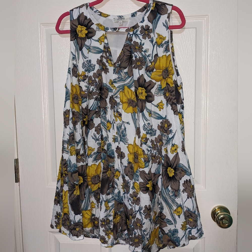 Umgee large swing dress